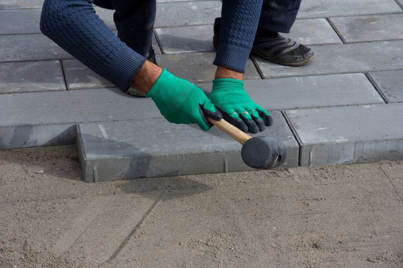 Close-up of Paver Joints